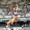 Ivana Vuleta u finalu skoka u dalj na Svetskom prvenstvu u atletici