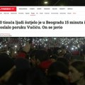 Hrvatski mediji pošteniji od dela srpske opozicije: "30 hiljada ljudi ćutalo je u Beogradu 15 minuta"