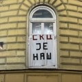 Brnabić: Studenti u SKC primoravali ljude da gaze zastavu Srbije da bi ušli na izložbu