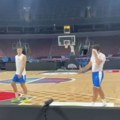 Ušli smo na "zatvoreni" trening Srbije: Micić i Marinković sami u hali, FIBA promenila odluku Pešića