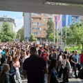 Protest u Novom Sadu zbog suspenzije šest profesora Jovine gimnazije
