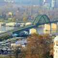 Protest zbog pripremnih radova za uklanjanje Starog savskog mosta u Beogradu