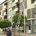 N1 u Mladenovcu: Komunalna policija i dalje ispred zgrade gde se obrušio krov