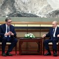 Počeo sastanak Vučića i Putina u Pekingu