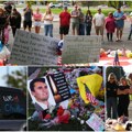 (Foto) hiljade Amerikanaca odalo počast Čarliju Kirku Udovica prisustvovala bdenju u Ajovi