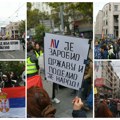 BLOG UŽIVO „AV je zarobio državu i podelio narod“: Skupovi podrške Srbima na Kosovu širom zemlje, kolona krenula od Pravnog…