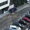 Poplavljena Ulica Voje Manojlovića u kragujevačkom naselju Palilula