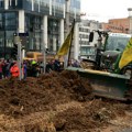 Snimci haosa u Briselu: Farmeri bacali đubrivo po ulicama, a policija uzvratila vodenim topovima