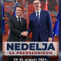 Predsednik Vučić sumirao radnu nedelju: Srbija je posvećena reformama i svom evropskom putu! Poseta Makrona potvrdila dobre…