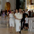 Arija dobila blagoslov: Ćerka Aleksandre Prijović i Filipa Živojinović krštena na svoj prvi rođendan (foto)