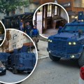 Snimci pretresa u Kosovskoj Mitrovici: Iz zgrade u kojoj je živeo Milan Radoičić zaplenjena dva mercedesa sa BG tablicama