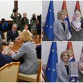 Predsednik Vučić odlikovao kongresmensku Amerike klaudiju Teni "Vi ste soba koja je uprkos brojnim pritiscima sa kojima se…