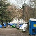 Šatori “Studenata 2.0” i dalje u Pionirskom parku uprkos proglašenoj pobedi