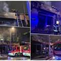 Restoran koji je jutros izgoreo bio na meti napada pre 7 dana: Utvrđuje se da li je požar podmetnut, očevici uznemireni: Puklo…