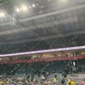 Ovako izgledaju tribine u Areni na pola sata do početka meča Partizan - Zvezda, ovo zaista bode oči...