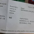 Poziv za glasanje stigao na adresu porodice Đorđević u Leskovcu za sina koji je preminuo pre 16 godina