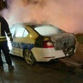 Izgoreo policijski automobil u Banjaluci! Sve se desilo usred noći, utvrđuje se uzrok (foto)