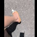 Prošla kao nož kroz puter: Snimak Srpkinje koji se gleda bez reči: "Kad štikla probode asfalt, znaš da je vrelo" (video)