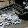 Пао шверцер у Српској Црњи: Ухапшен Румун са 2.500 паклица цигарета