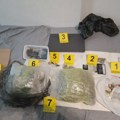 Uhapšene dve osobe, policija pretresom stanova našla tri kilograma marihuane
