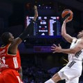 Košarkaši Crvene zvezde poraženi od Real Madrida