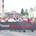 Održan prvi “Protest protiv nasilja“ u Čačku (FOTO GALERIJA)