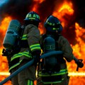 Lokalizaovan požar u Varvarinu: U toku dogašivanje, vatra progutala hladnjaču