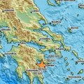 Jak zemljotres pogodio Grčku: Epicentar na Peloponezu