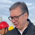 Vučić obišao radove na Ekspu: Budućnost se upravo gradi ovde