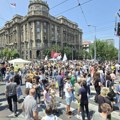 Protest "Fakulteti na raskrsnici": Inicijativa "Pobunjeni univerzitet" predala zahteve vladi