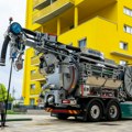 Prvo e-vozilo za čišćenje kanalizacije u Austriji koje reciklira vodu