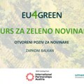 EU4Green otvara Konkurs za zeleno novinarstvo na Zapadnom Balkanu