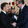 Вучић: Очекујем отворен разговор са Макроном о односима Србије и Француске