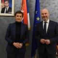 "Odličan sastanak, pričali smo i o izborima u Srbiji" Ana Brnabić se oglasila iz Brisela posle sastanka sa Bilčikom