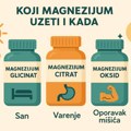 Nije svejedno koji magnezijum pijete: Možda uzimate pogrešan a da ni ne znate