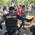 Студенти у блокади на скупу подршке "онима који су на првој линији одбране"