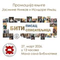 Narodna biblioteka Pirot u petak organizuje dve književne promocije