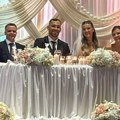Venčao se poznati košarkaš i šampion ABA lige, Miško Ražnatović objavio prve fotografije mladenaca sa svadbe