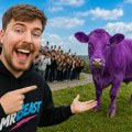 MrBeast i ljubičasta krava: Zašto je najveći jutjuber na svetu opsednut idejom starom više od 20 godina