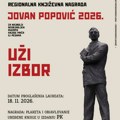 Uži izbor naslova za nagradu "Jovan Popović"