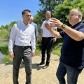 Milićević obišao poplavom pogođene delove opštine Ljig