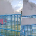 "Ovo je pakao, oprema nam se topi": Vatrogasci i tokom jutra ne mogu da obuzdaju požar u Osijeku, gori 10 hektara plastike…