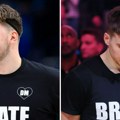 Dončić i Bogdanović se oprostili od Dekija Milojevića: Obojica pred mečeve nosila majicu sa istim natpisom