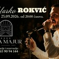 Veče uz Marka Rokvića 25. septembra na Vili „Majur“