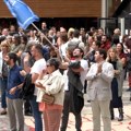 Protest podrške dekanu Filozofskog fakulteta u Beogradu Danijelu Sinaniju