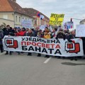 U Vršcu danas protest "Iz Banata iz inata", oko 60 ljudi krenulo peške iz Bele Crkve