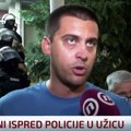 Uhapšen užički advokat nakon probijanja kordona policije