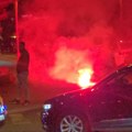 Haos! Žestok sukob navijača Bosne i Hrvatske: Letele baklje, jedan detalj sprečio krvoproliće (video)