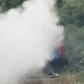Zapalio se putnički voz kod Niša: Putnici evakuisani, vatrogasci na terenu