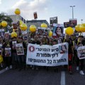 Učesnici marša za taoce protestovali ispred Netanjahuovog kabineta u Jerusalimu